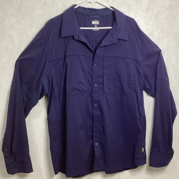 REI Other - REI coop Mens Nylon Button Up Quick Dry Shirt Sz XL